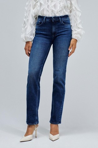 Destiny Push Up ravne jeans hlače