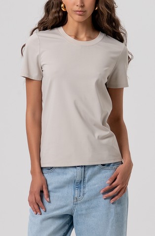 Regular fit majica od mješavine viskoze