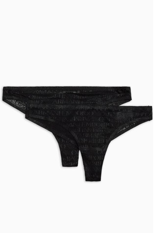 ASV Iconic paket od 2 para brazilki s logo uzorkom