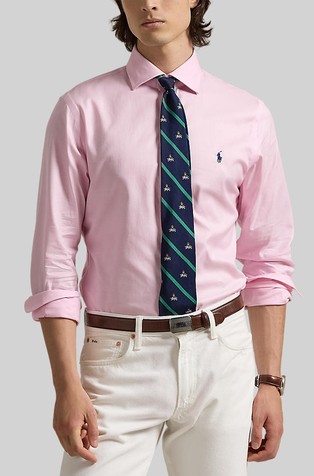 Regent slim fit teksturirana košulja