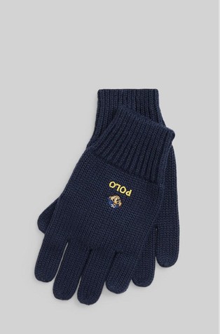 Polo Bear pletene pamučne rukavice