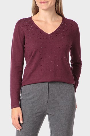 Rhinestone sweater