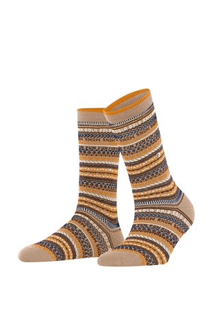 Snow čarape s Fair Isle uzorkom