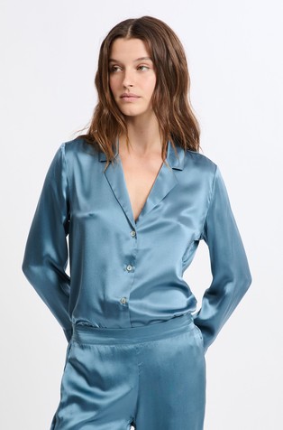 Pearly svileni gornji dio pidžame