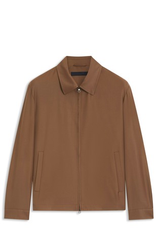 Beckham x Boss shirt jacket in wool
