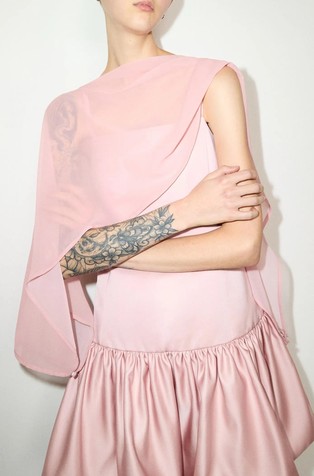 Chiffon shrug