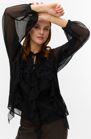 VMSTELLA Frill blouse