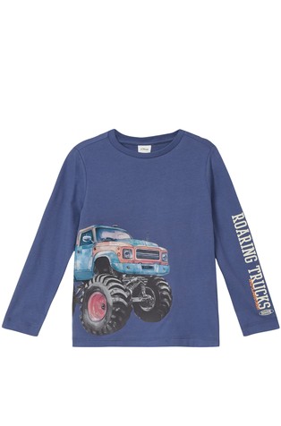 Majica dugih rukava sa silikonskim otiskom