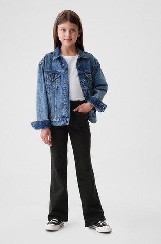 Zvonaste jeans hlače za djevojčice