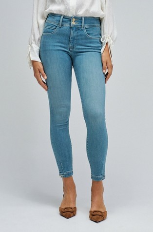 Secret Push In skinny cropped jeans hlače