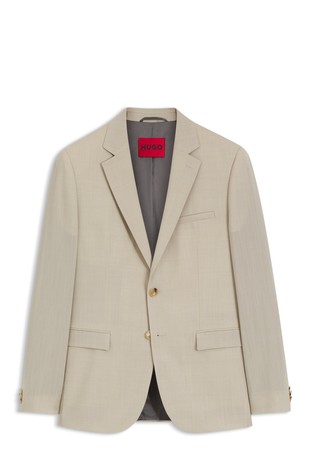 Extra-slim fit sako od mješavine vune