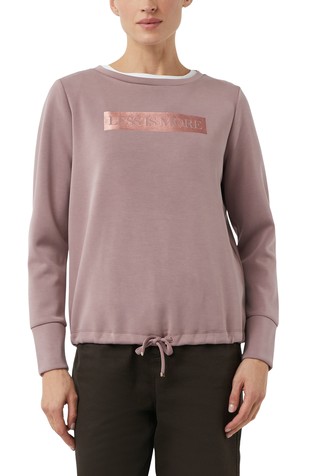 Scuba pulover s otiskom i podesivom vezicom