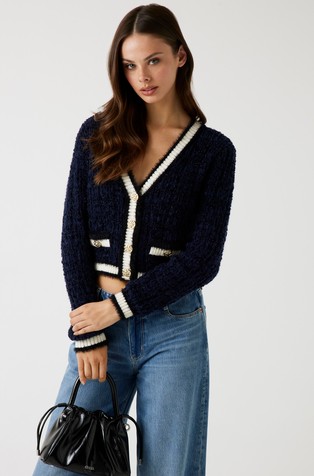Soft Cropped Cardigan