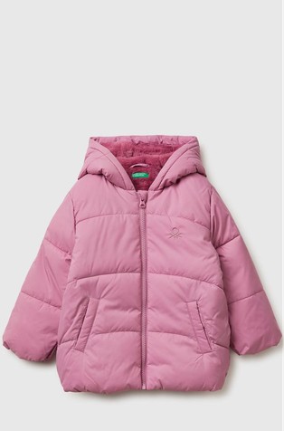 Prošivena jakna s kapuljačom