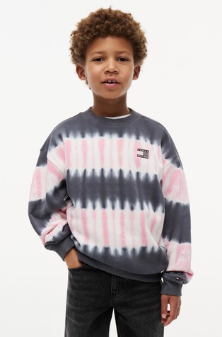 Tie-Dye Terry Cotton Sweatshirt
