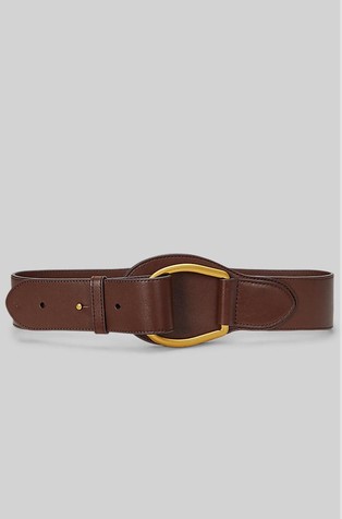 Širok kožni remen s kopčom