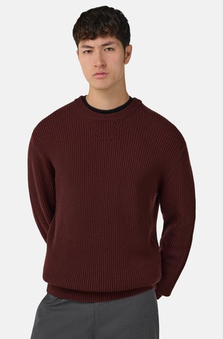 Rebrasto pleten vuneni pulover