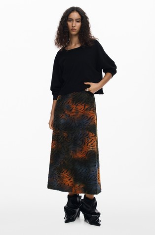 2-u-1 haljina sa životinjskim uzorkom