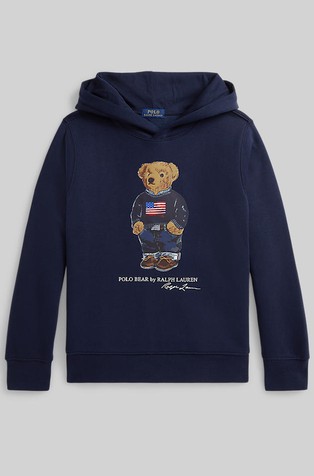Polo Bear pulover s kapuljačom i flisiranom unutrašnjošću