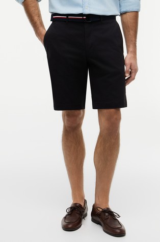 Denton Belted Twill Slim Shorts