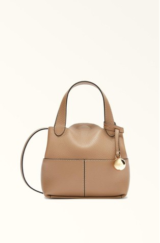 Kožna mini tote torbica