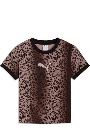 Essentials Graphics majica s leopard uzorkom