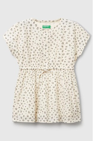 Viskozna haljina s uzorkom