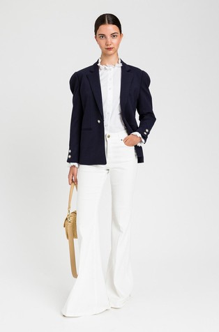 Sako s ukrasnim gumbima