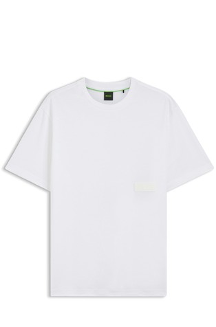 Relaxed fit majica od pamučnog jerseya