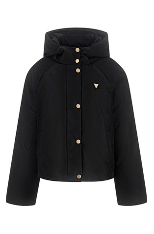 4G boxy fit puffer jacket with hood