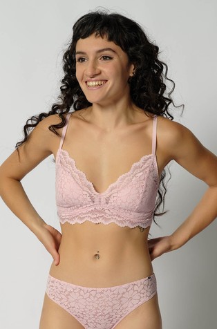 Wonderfulace padded triangle