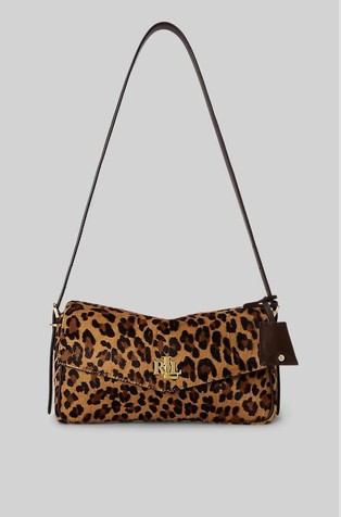 Farrah torbica za nošenje preko ramena s leopard uzorkom