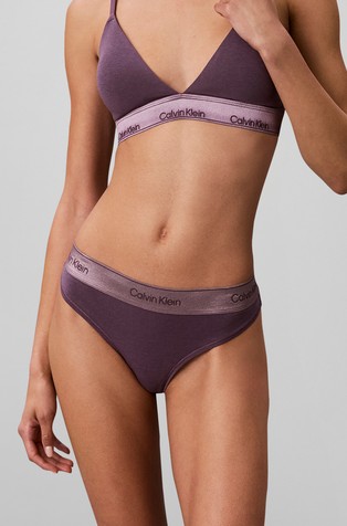 Metallic Thong - Icon Cotton Modal