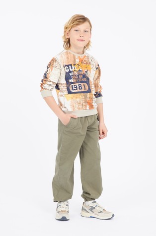 Pamučni pulover s otiskom