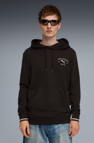 Class pulover s kapuljačom i logo motivima