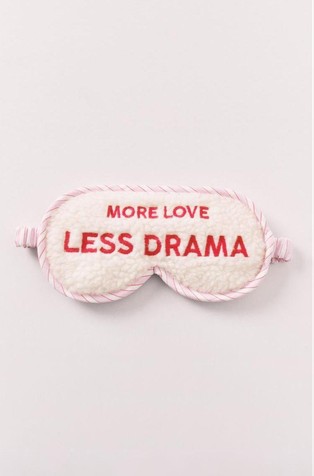 Message sleep mask