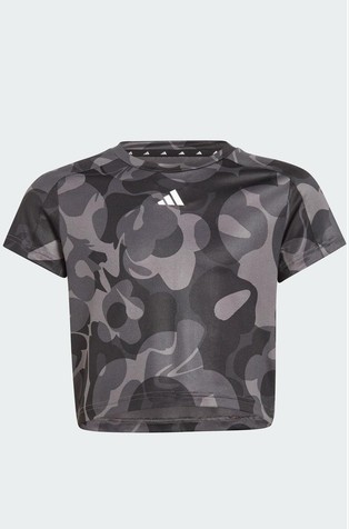 Essentials Aeroready Seasonal Print Crop Tee