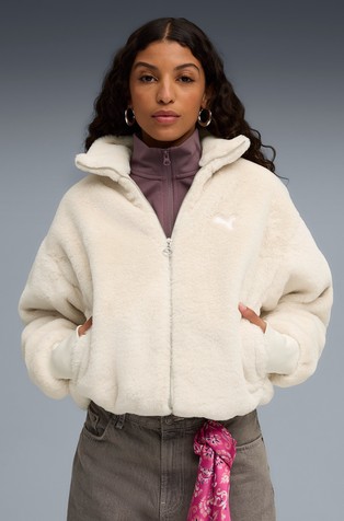 Essentials čupava jakna