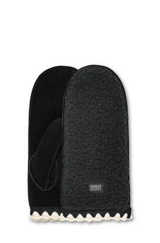 UGGfluff rukavice s ukrasnim šavovima