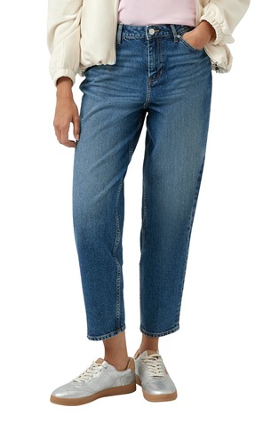 Mom fit jeans hlače s visokim strukom