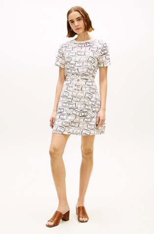Cotton Mini T-Shirt Dress