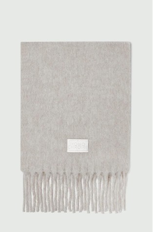 Pleten šal od mješavine vune alpake