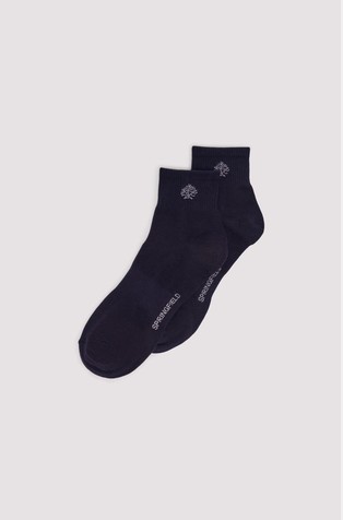 Ribbed sports ankle socks