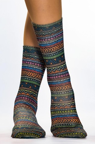 Woven ženske čarape