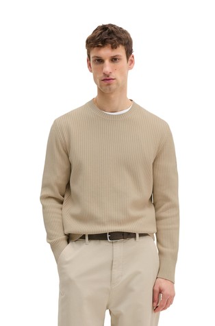 Sweater in organic cotton