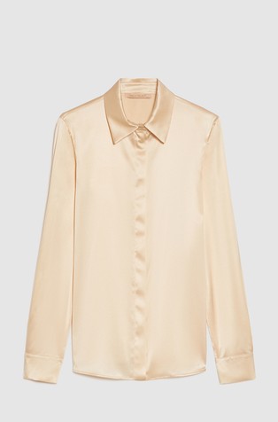 Satenska svilena košulja