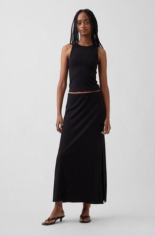 Ženska duga jersey suknja