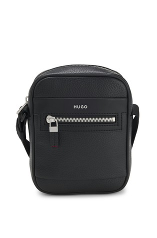 Reporter bag in faux-leather