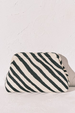 Zebra print vanity case