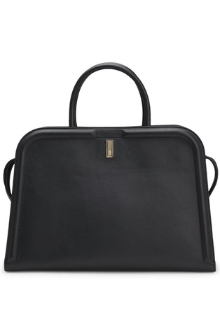 Ariell tote bag in leather with detachable strap
